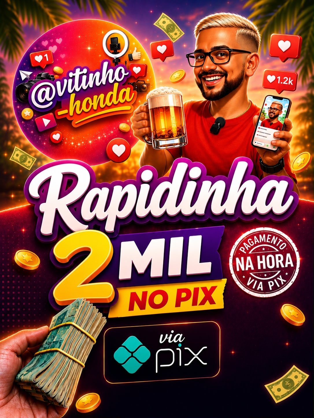 RAPIDINHA 2 MIL NO PIX